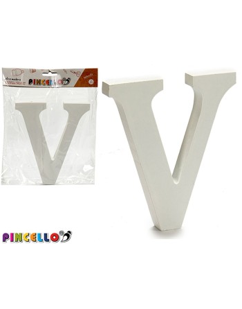 Buchstabe Buchstabe V 1,8 x 21 x 17 cm (12 Stück)