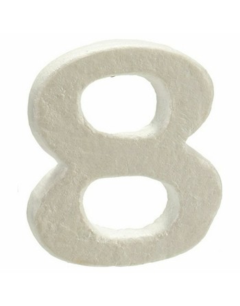 Numéro Numéro 8 polystyrène 2 x 15 x 10 cm (12 Unités)