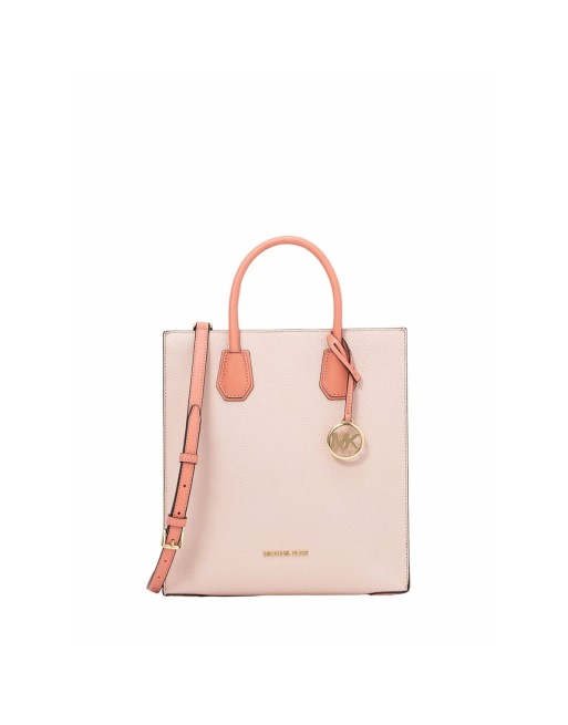 Håndtasker til damer Michael Kors 35S2GM9T8T-PWD-BLSH-MLT Pink 28 x 30 x 9 cm
