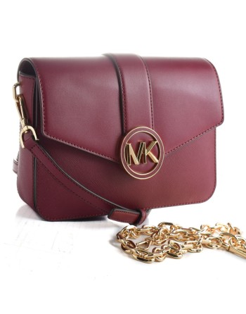 Damen Handtasche Michael Kors 35S2GNML2L-MULBERRY Granatrot 23 x 17 x 6 cm