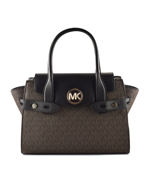 Sac-à-main Femme Michael Kors 35S2GNMS5B-BROWN-BLACK Marron 28 x 19 x 12 cm