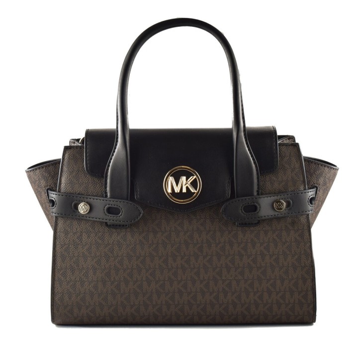 Håndtasker til damer Michael Kors 35S2GNMS5B-BROWN-BLACK Brun 28 x 19 x 12 cm