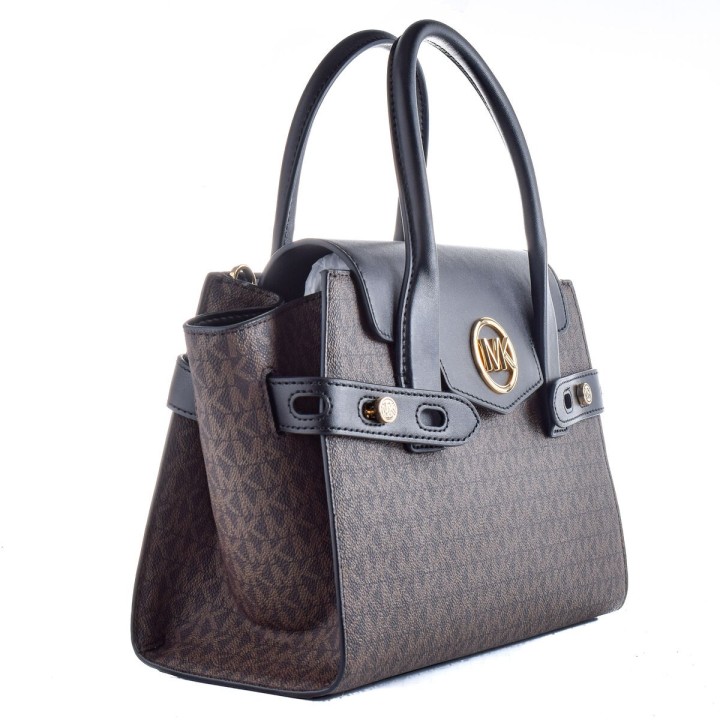 Borsa Donna Michael Kors 35S2GNMS5B-BROWN-BLACK Marrone 28 x 19 x 12 cm