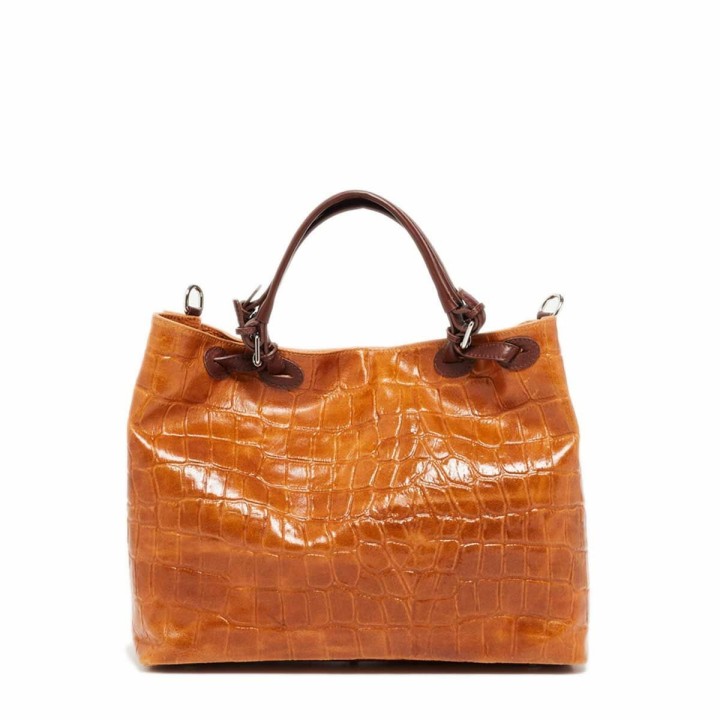 Borsa Donna Ábaco AS221LIVIAU006 Marrone 39 x 32 x 14 cm