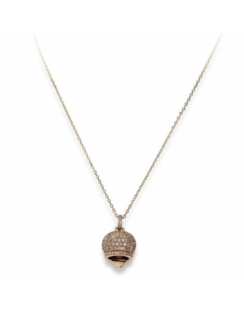 Damenhalskette Amen CAMPANELLA ARGENTO ROSE GOLD