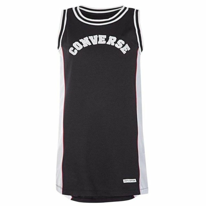 Kjole Converse Basketball Jurk Pige Sort