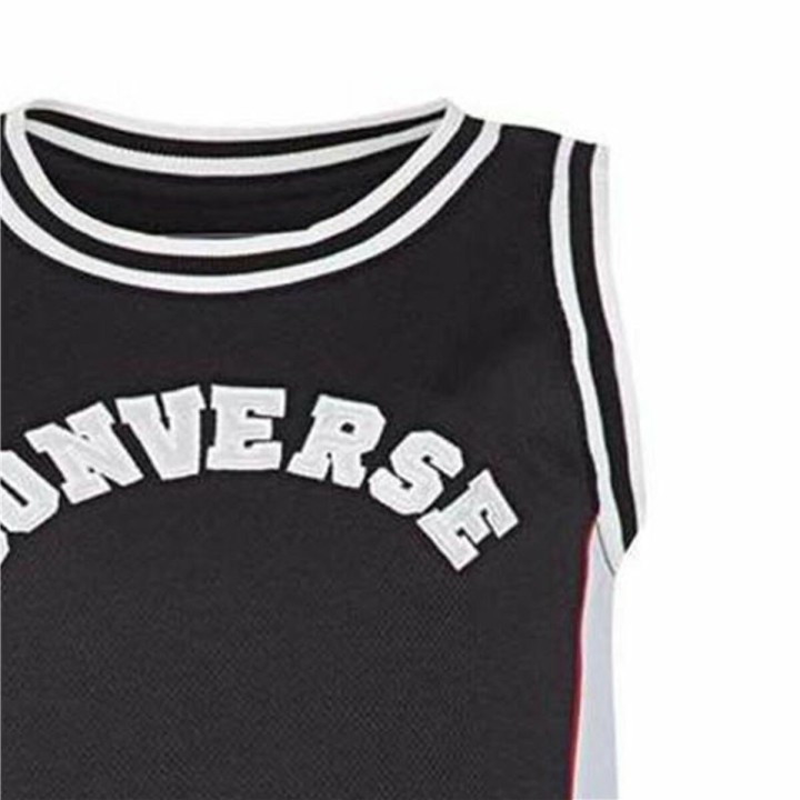 Kjole Converse Basketball Jurk Pige Sort