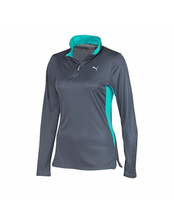 Maglia a Maniche Lunghe Donna Puma Grigio