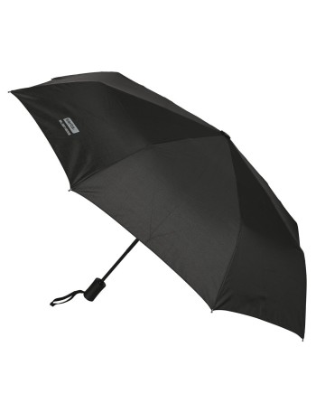 Foldable Umbrella Safta Business Black (Ø 102 cm)