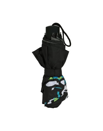 Faltbarer Regenschirm El Niño Green bali Schwarz (Ø 98 cm)