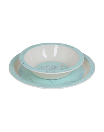 Ensemble Vaisselle pour Enfants Safta Erizo Polyuréthane (4 Pièces)