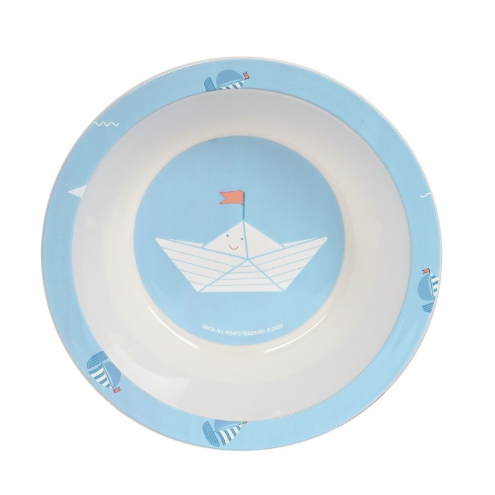 Sæt med spiseting til børn Safta Ship (4 Dele)