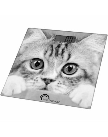 Digitale Personenwaage Little Balance The Cat Grau 180 kg