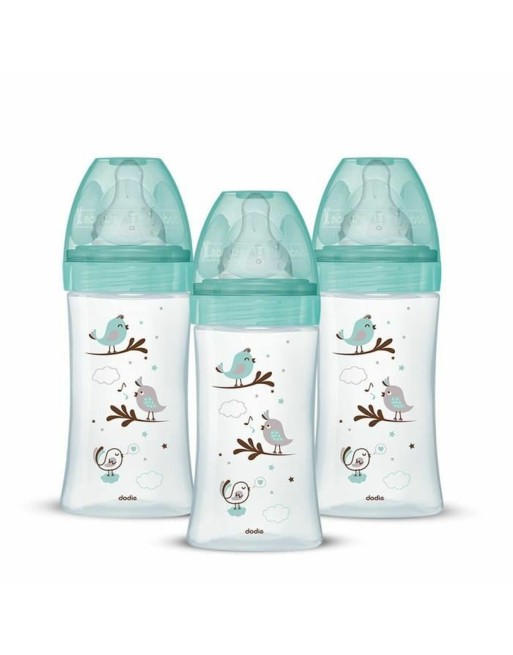Set of baby's bottles Dodie 3 uds