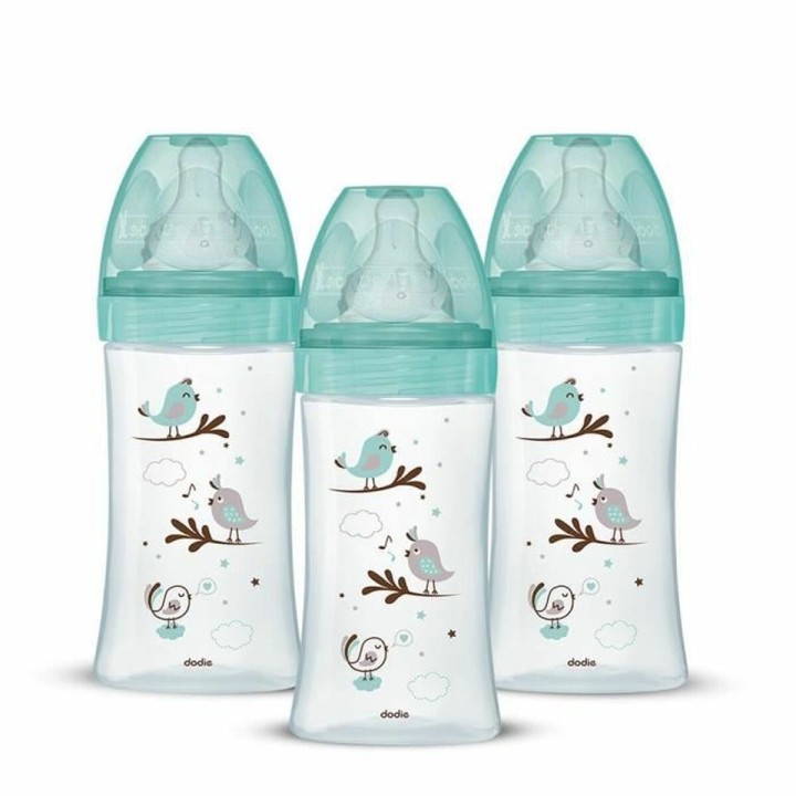 Sæt af babyens flasker Dodie 3 uds
