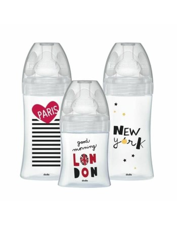 Set of baby's bottles Dodie 3 uds
