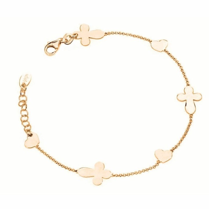 Bracciale Donna Amen CROCI CUORI