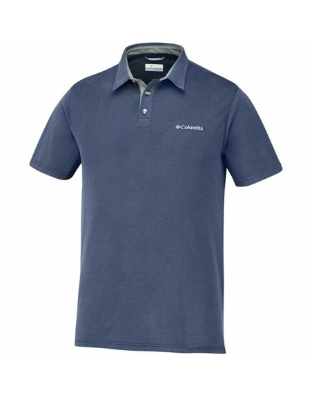 Herren Kurzarm-Poloshirt Columbia Nelson Point™ Blau
