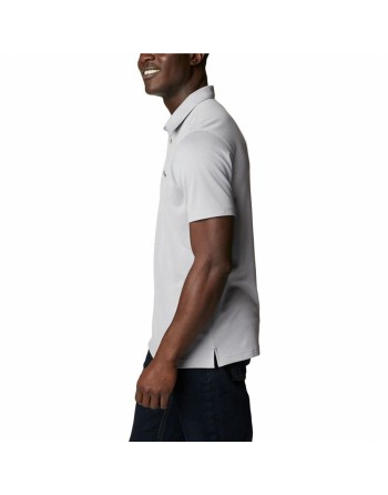 Herren Kurzarm-Poloshirt Columbia Nelson Point™ Grau