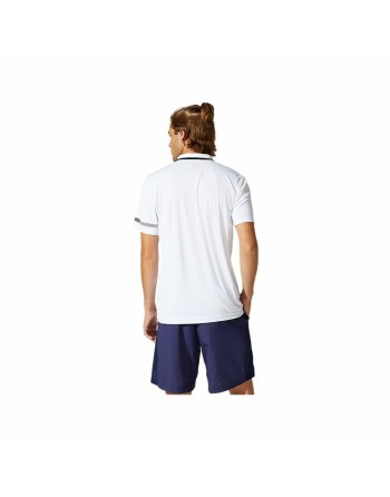 Polo a Maniche Corte Uomo Asics Court Bianco