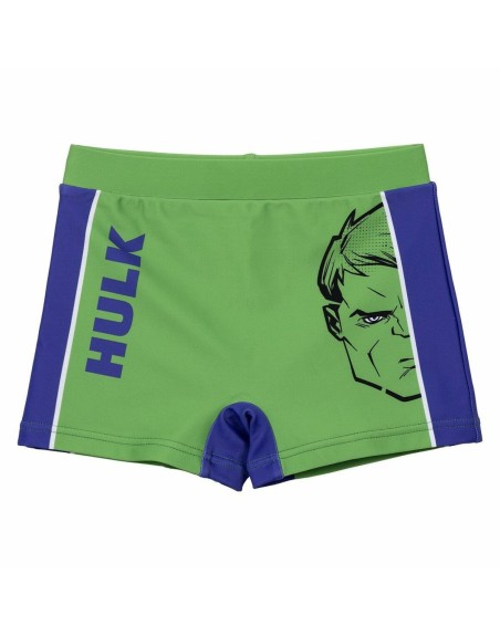 Boxer de Bain pour Enfants The Avengers Vert