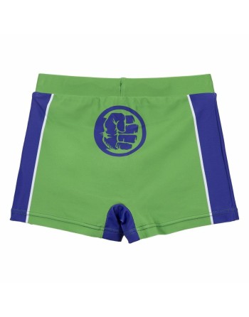 Boxer de Bain pour Enfants The Avengers Vert