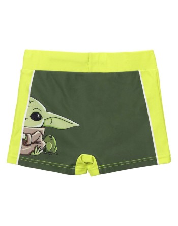 Boxer de Bain pour Enfants The Mandalorian Vert