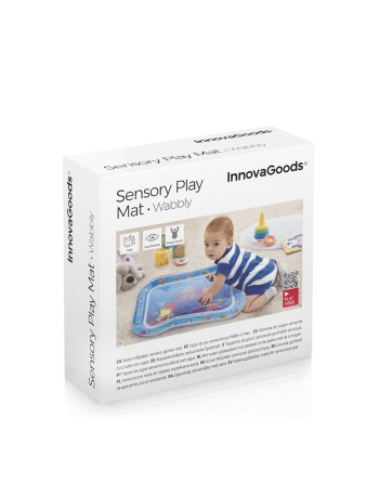 Alfombra de Juegos Inflable con Agua para Bebé Wabbly InnovaGoods
