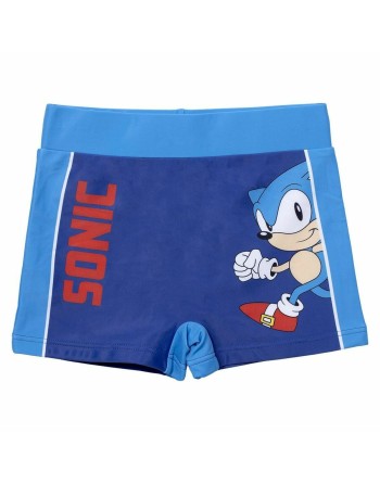 Boxer de Bain pour Enfants Sonic Bleu