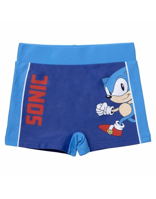 Boxer de Bain pour Enfants Sonic Bleu