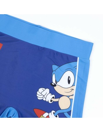 Boxer de Bain pour Enfants Sonic Bleu