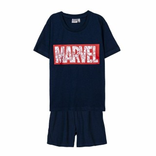 Nattøj Børns Marvel Mørkeblå