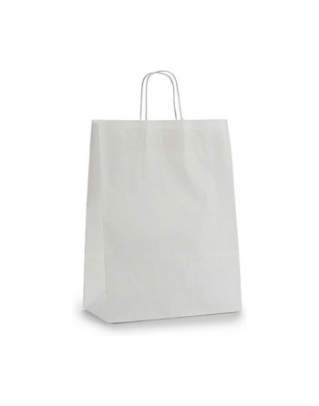 Papiertaschen Weiß (32 X 12 X 50 cm) (25 Stück)