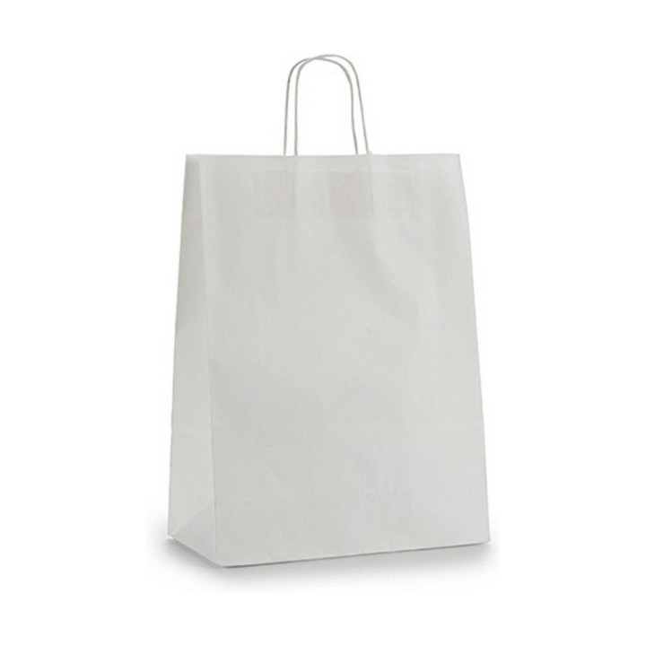 Busta di Carta Bianco (32 X 12 X 50 cm) (25 Unità)