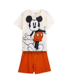 Nattøj Børns Mickey Mouse Beige
