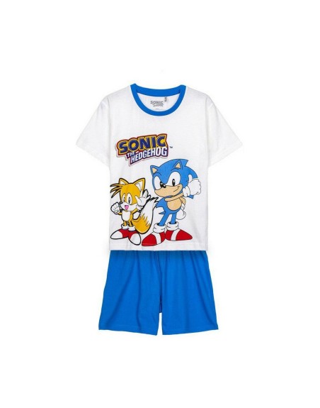 Nattøj Børns Sonic Blå Lyseblå
