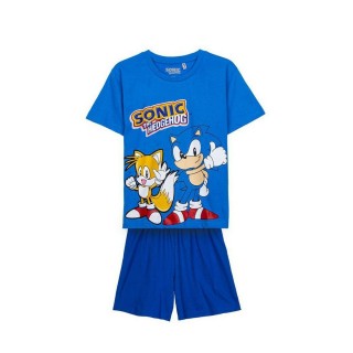 Nattøj Børns Sonic Mørkeblå