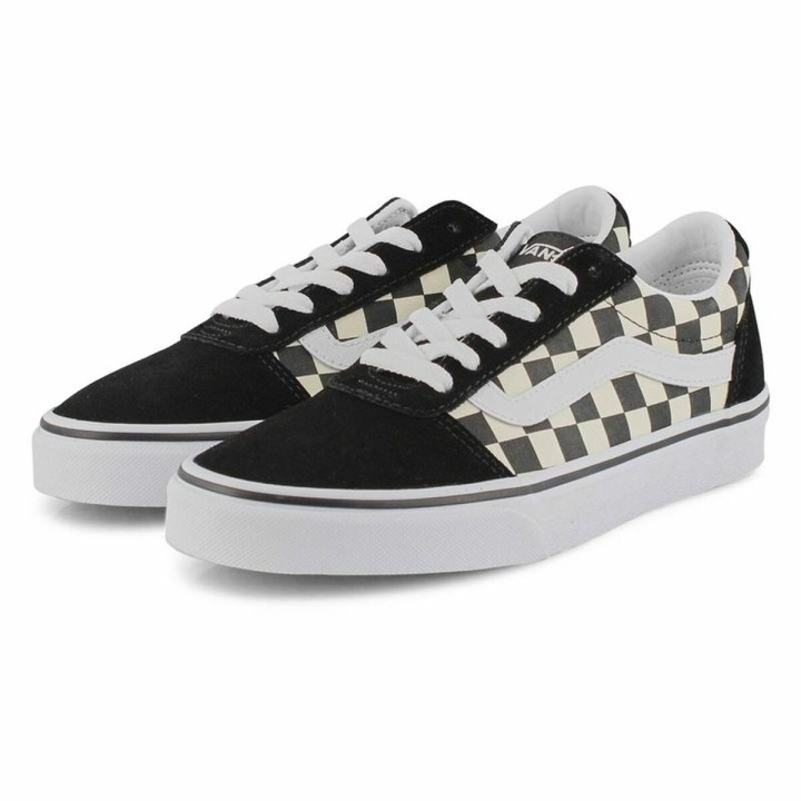 Kvinde Casual Sneakers Vans Ward Sort