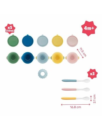 Set de Recipientes para Comida de Bebé Babymoov B005107