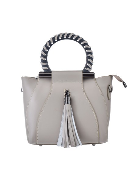 Sac-à-main Femme Mia Tomazzi WB201297-GREY Beige 21 x 18 x 7 cm