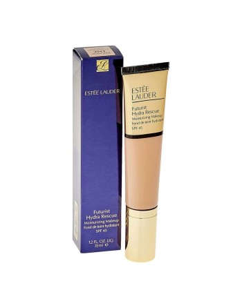 Facial Corrector Estee Lauder Futurist Hydra Rescue Moisturizing Makeup SPF45 Nº 2N1 Desert