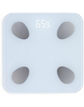 Digital badevægt Livoo DOM428 Hvid Batterier x 3