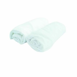 Sábana Bajera Ajustable Domiva Doux Nid Blanco 60 x 120 cm