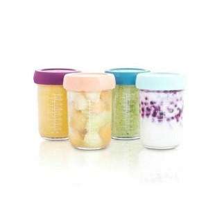 Mad Bevarelse Container Babymoov Airtight 4 x 240 ml