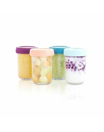 Contenitore per Conservare gli Alimenti Babymoov Airtight 4 x 240 ml