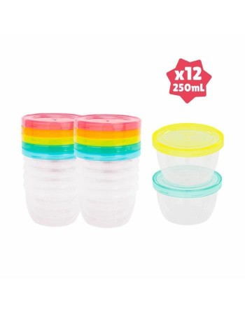 Lebensmittelbehälter Badabulle 250 ml 12 Stück