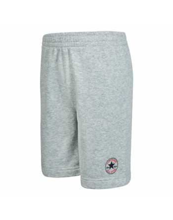 Sportset für Kinder Converse Core Tee Schwarz/Grau