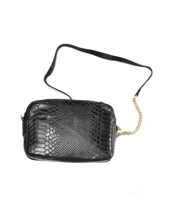 Women's Handbag 1987 by Abaco CLEO-NOIR Black 19 x 13 x 8 cm