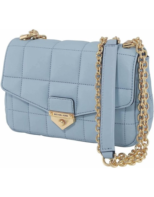 Borsa Donna Michael Kors 30H0G1SL1T-PALE-BLUE Azzurro 21 x 18 x 12 cm