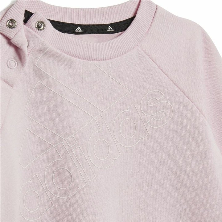 Sportstøj til Børn Adidas Essentials Logo Pink